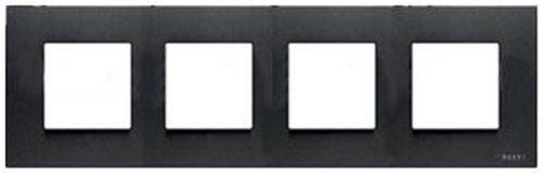 Рамка универсальная ABB Niessen Zenit 4-м. 8 мод. N2274 AN антрацит картинка